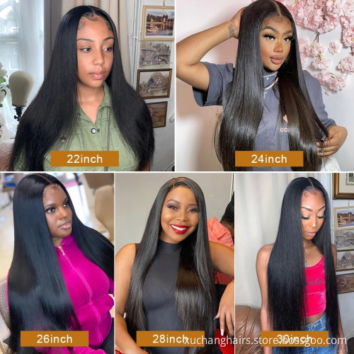 Wholesale Brazilian Hair HD Lace Front Wig,Virgin Cuticle Aligned Human Hair Full Lace Wig,13x4 Lace Frontal Wig For Black Women